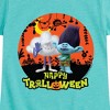 Girls' - Trolls - Happy Trolloween Branch and Cloud Guy Fitted Short Sleeve Graphic T-Shirt - 2 of 4