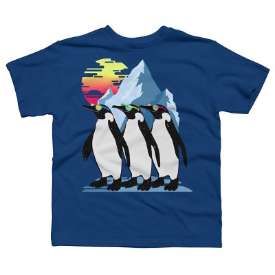 Boy's Design By Humans North Pole Summer By clingcling T-Shirt