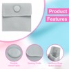 Unique Bargains Velvet Small Soft Jewelry Pouch with Snap Button 20 Pcs - 3 of 4