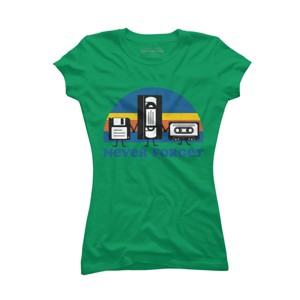 Junior's Design By Humans Never Forget By Tingsy T-Shirt - 1 of 3