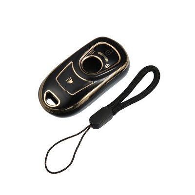 Unique Bargains TPU 360 Degree Smart Key Fob Case Cover Fit for Buick Enclave 1 Set