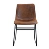 TOAOTBNBOB Comfortable Bar Stools Set of 4, Industrial Bar Chairs with Non-slip Pads, Modern Barstools for Kitchen Island, Brown - 2 of 4
