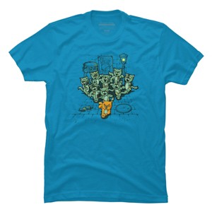 Men's Design By Humans Bad Past Lives By LetterQ T-Shirt - 1 of 3
