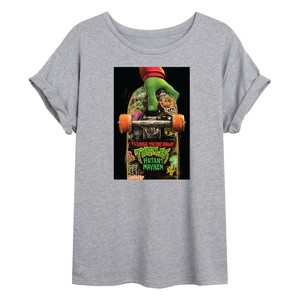 Women's - Teenage Mutant Ninja Turtles - Mutant Mayhem Oversized Graphic T-Shirt - 1 of 4