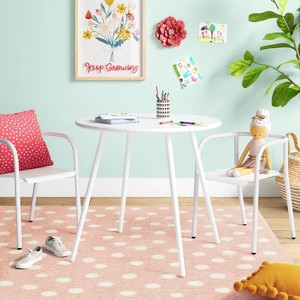 Set of 2 Kids' Metal Activity Chairs - Pillowfort™ - 1 of 4