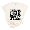 Simply Sage Market Yes I Can Drive A Stick Garment Dyed Tee - 2 of 4