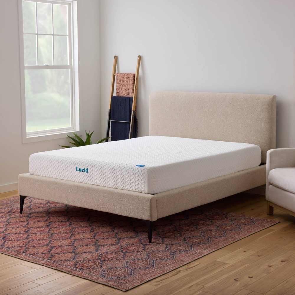 Photos - Mattress Lucid Comfort Collection Medium 10" Gel Memory Foam  - Full