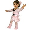 Sophia’s Complete Ballet Leotard and Sweater Set for 18" Dolls, Light Pink - 2 of 4