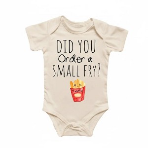 Small Fry Fast Food - Baby Boy Girl Clothes Infant Onesie® Funny Cute Newborn GS1 - 1 of 4