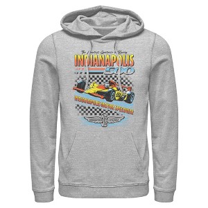Mens Indy 500 Retro Greatest Spectacle in Racing Lightweight Hoodie - 1 of 4
