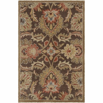 Hauteloom Chesterton 1028 Hand Tufted Brown Wool Rug