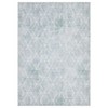 Modern Geometric Rugs for Living Room Bedroom Washable Non Slip Low Pile Area Rug Soft Foldable Accent Rug - 3 of 4