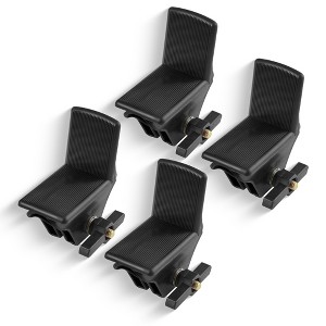 Yakima LoadStop Set of 4 Sturdy L-Shaped Brackets with 24 Inch Minimum Crossbar Spread Compatible with Yakima RoundBar Roof Racks, Black - 1 of 4