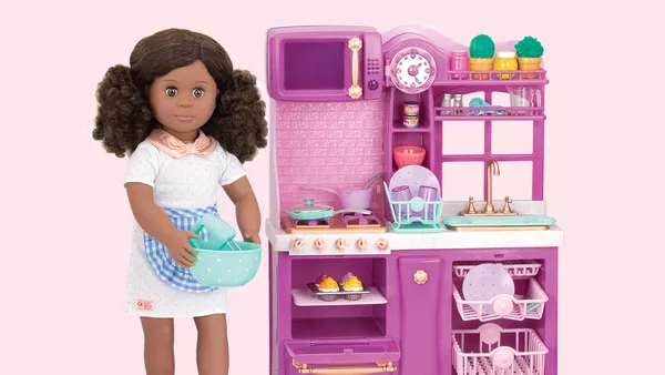 American girl doll kitchen set clearance target