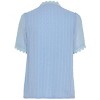 Women's Crochet Trim V-Neck Blouse Shirt - LASCANA - 4 of 4