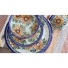 Blue Rose Polish Pottery Vena Dinnerware (4 PC) - 2 of 3