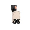 FURNIinspire Outdoor Serving Carts Foldable Extended Wagon with 220lbs Weight Capacity with All-Terrain Beach Wheels, Beige, 53.54"*21.26"*40.35" - 2 of 4