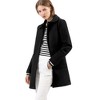 INSPIRE CHIC Women's Turn Down Collar Single Breasted Winter Outwear Overcoat - 3 of 4