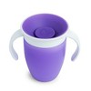 LunaLulinlk 360° Spoutless Trainer Sippy Cup, 7 oz, Purple, Unisex - 2 of 4