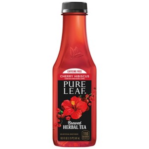 Image of Pure Leaf Cherry Hibiscus Herbal Tea - 18.5 fl oz Bottle