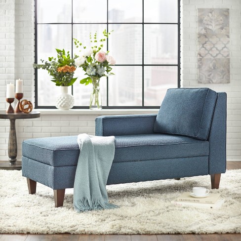 Storage Chaise Blue - Buylateral