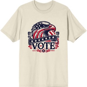 American Eagle Vote Adult Crew Neck Short Sleeve Tee - 1 of 2