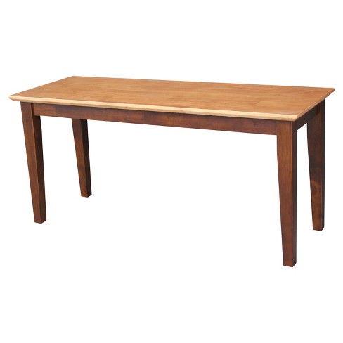 Brookshire Bench - Cinnamon/espresso - International Concepts: Hardwood ...