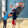 Gymax Indoor Basketball Arcade Game Sport Double Triple Electronic Hoops Shot 2 Player 3 Player With 4/6 Balls (2 Player) - 2 of 4