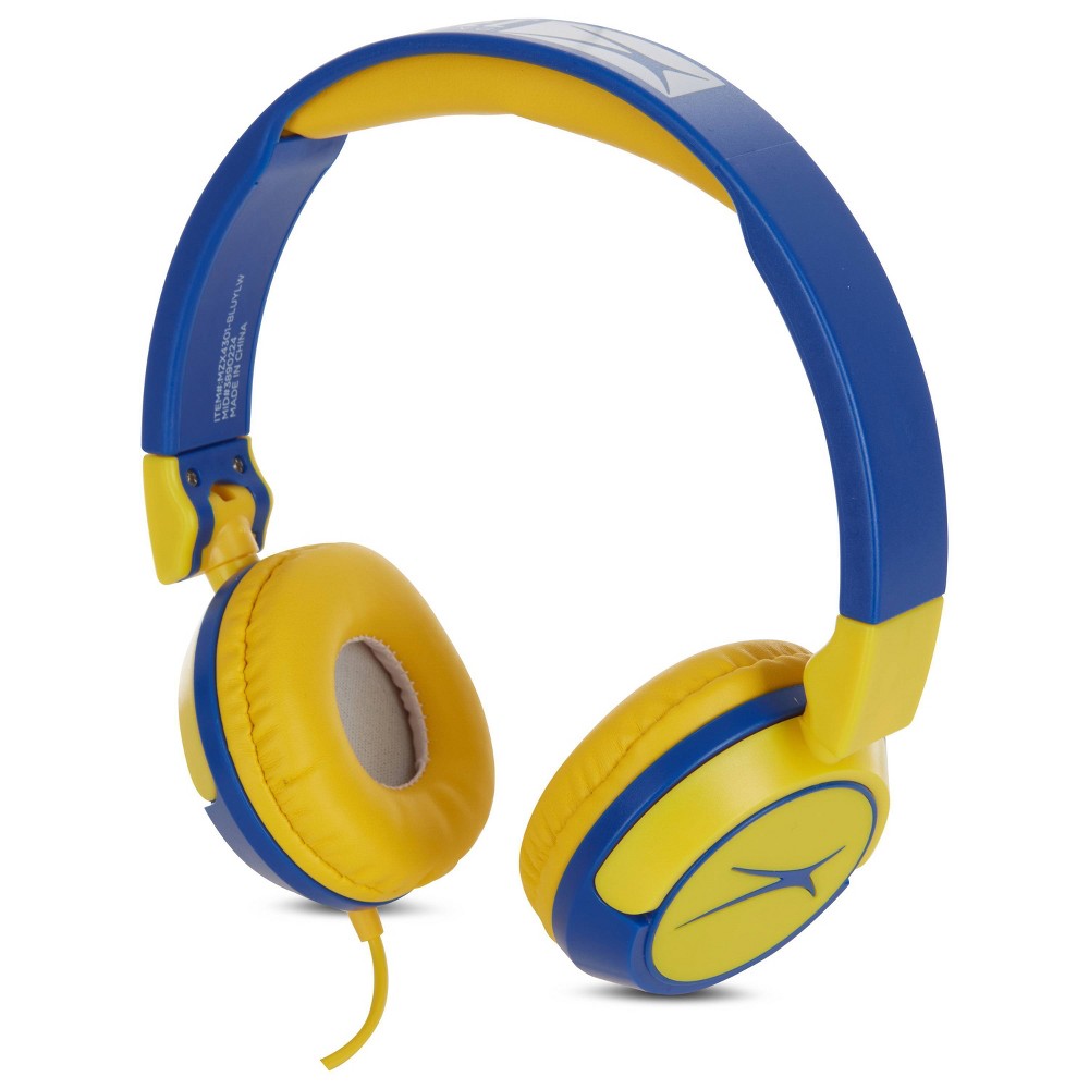 Photos - Headphones Altec Lansing Kid's Wired Over-Ear  - Blue/Yellow 