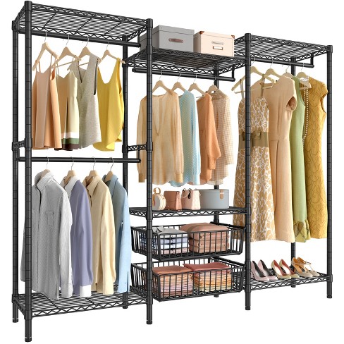 Metal clothes rack discount target