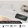 Jojoka 6-Drawer Wooden Bedroom Dresser with Built-In Charging Station and RGB LED Lights - 3 of 4