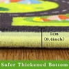 Urban Street Design Kids Play Mat with Non-Slip Backing, Soft Plush Carpet for Children's Playroom, Nursery and Bedroom Floor Decor - 4 of 4