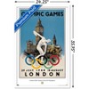 Trends International Team USA - London 1948. Games of the XIV Olympiad. Framed Wall Poster Prints - 3 of 4
