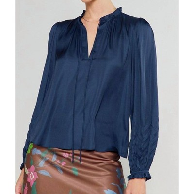 Women's Chevy Long Sleeve Blouse - current air
