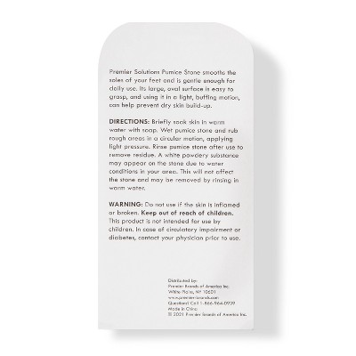 Buy Premier Solutions Pumice Stone - 1ct Online in Poland. 81494340