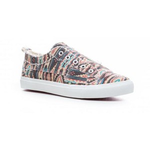 Corkys Womens Babalu Casual Slip On Fashion Sneaker (10, Pink Aztec) - 1 of 2
