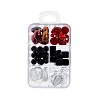 John Bead Masterpiece Collection Mixed Glass Bead Box Allegorical Figure by Cosimo Tura 85g - 2 of 3