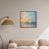 Art Remedy Sailboats in the Sunset Chic Coastal Wall Art Framed - 2 of 4