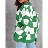 Women's Christmas Cardigan, Long-Sleeve Open-Front Holiday Sweater, Festive Casual Layering Top for Winter - 2 of 3