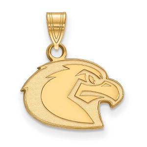 Black Bow Jewelry 14k Yellow Gold Marquette Golden Eagles NCAA Small Pendant - 1 of 3