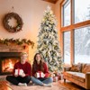 Christmas Trees with Lights, Prelit Christmas Tree with Pine Cones & Red Berries,Cypressc & Artificial Christmas Tree - 3 of 4
