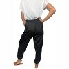Women's Satin Cargo Joggers - KLd. Signature - 2 of 2