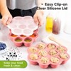 Prep Silicone Baby Food Freezer Tray with Clip-on Lid, 2oz x 10 Silicone Freezer Molds, BPA-Free Baby Food Storage - 4 of 4