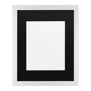Trademark Fine Art 16"x20" Heavy Duty Eggshell Frame with Black Mat - 1 of 3