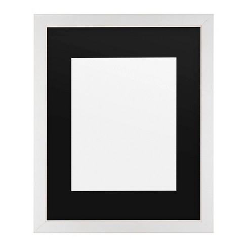 Trademark Fine Art 16"x20" Heavy Duty Eggshell Frame with Black Mat - image 1 of 3