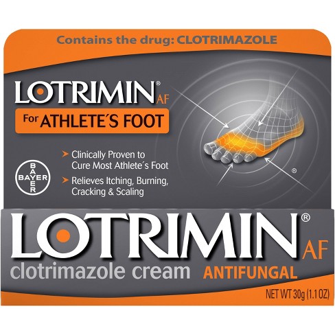 Lotrimin Antifungal Cream Athletes Foot Treatment - 1.1oz : Target