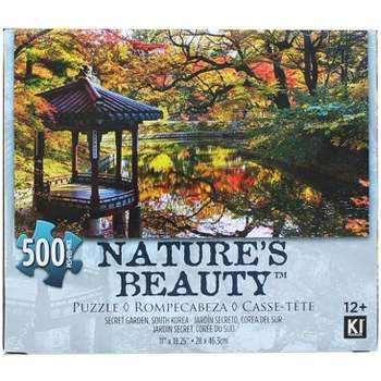 CroJack Capital Inc. Pagoda 500 Piece Natures Beauty Jigsaw Puzzle