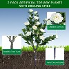 Artificial Topiary Trees with Ground Spike for Indoor and Outdoor - 3 of 4