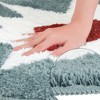 Unique Bargains Funny Letters and Irregular Pattern Non-Slip Absorbent Bathroom Mat - 3 of 4