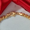 Ross-Simons Italian 18kt Gold Over Sterling San Marco Bracelet - 3 of 4